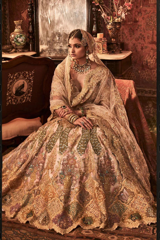 Rent Rimple and Harpreet Carnation Pink Tulle and Silk Lehenga Set - Couture Encore