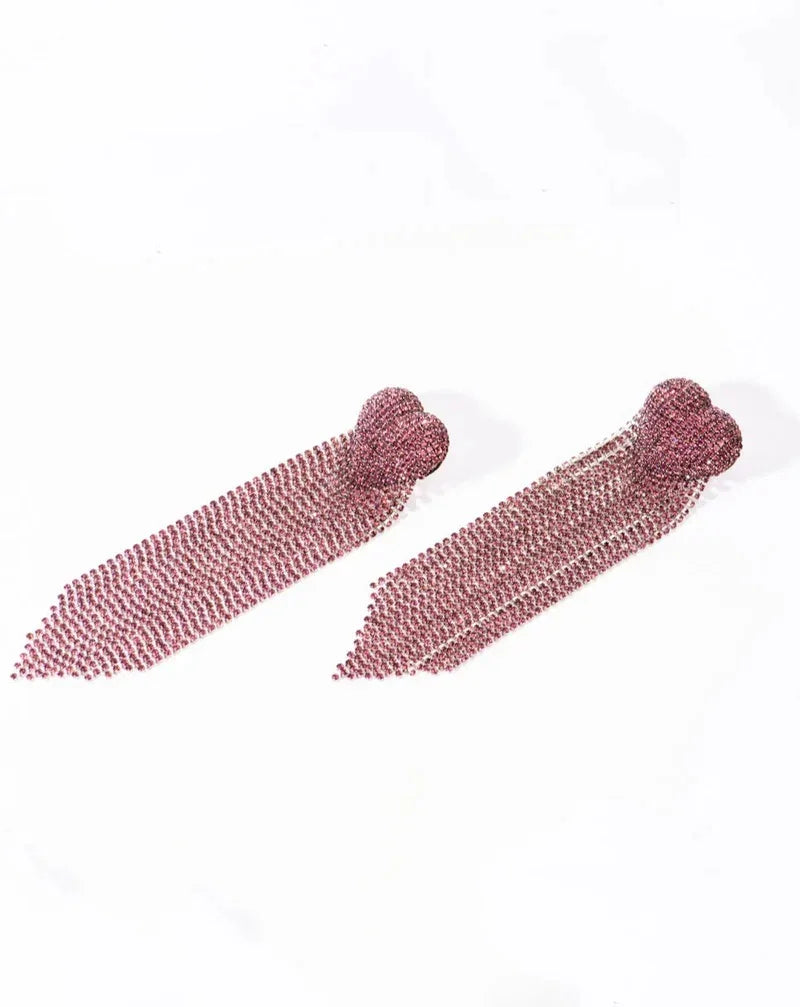 Rent Dusty Pink Danglers