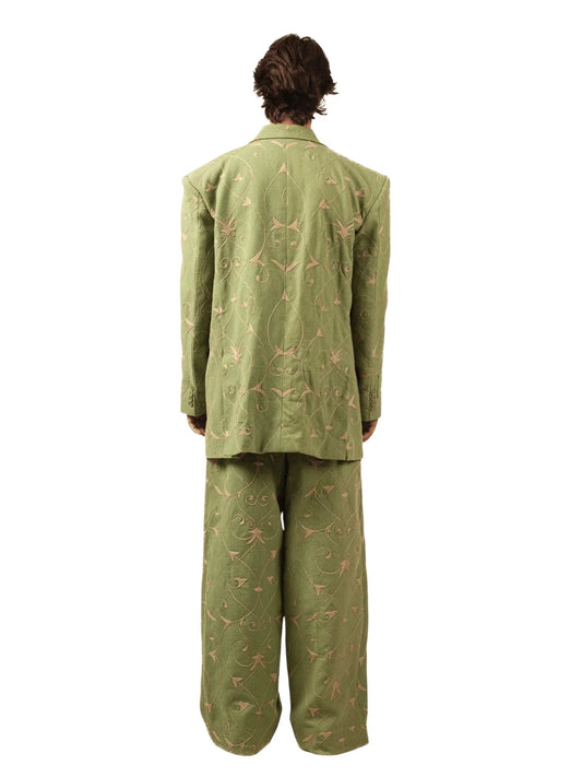 Rent Rastah The Pale Woven Blazer and Trousers - Influencer