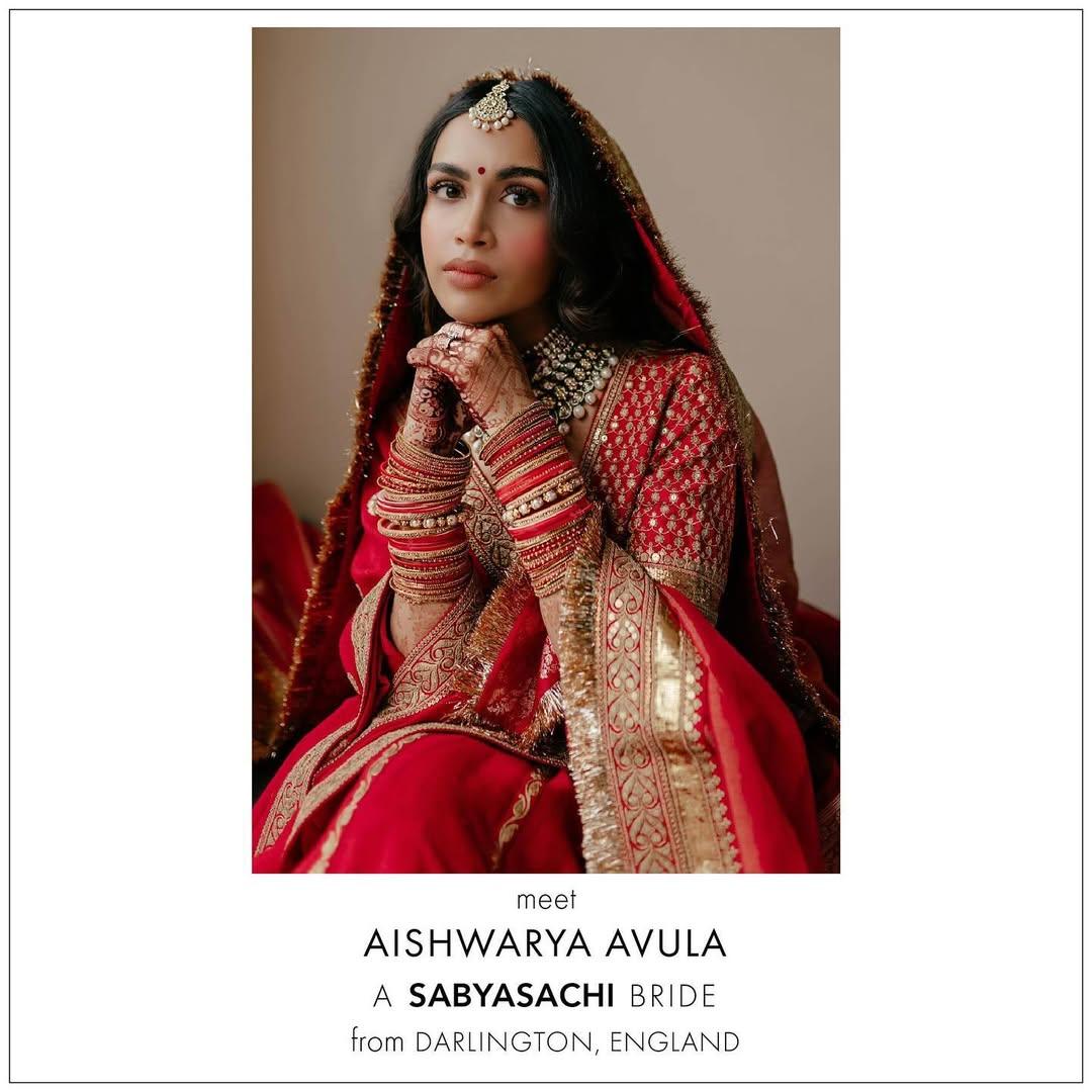 Rent Sabyasachi Bridal Embroidered Lehenga - Meera - Couture Encore