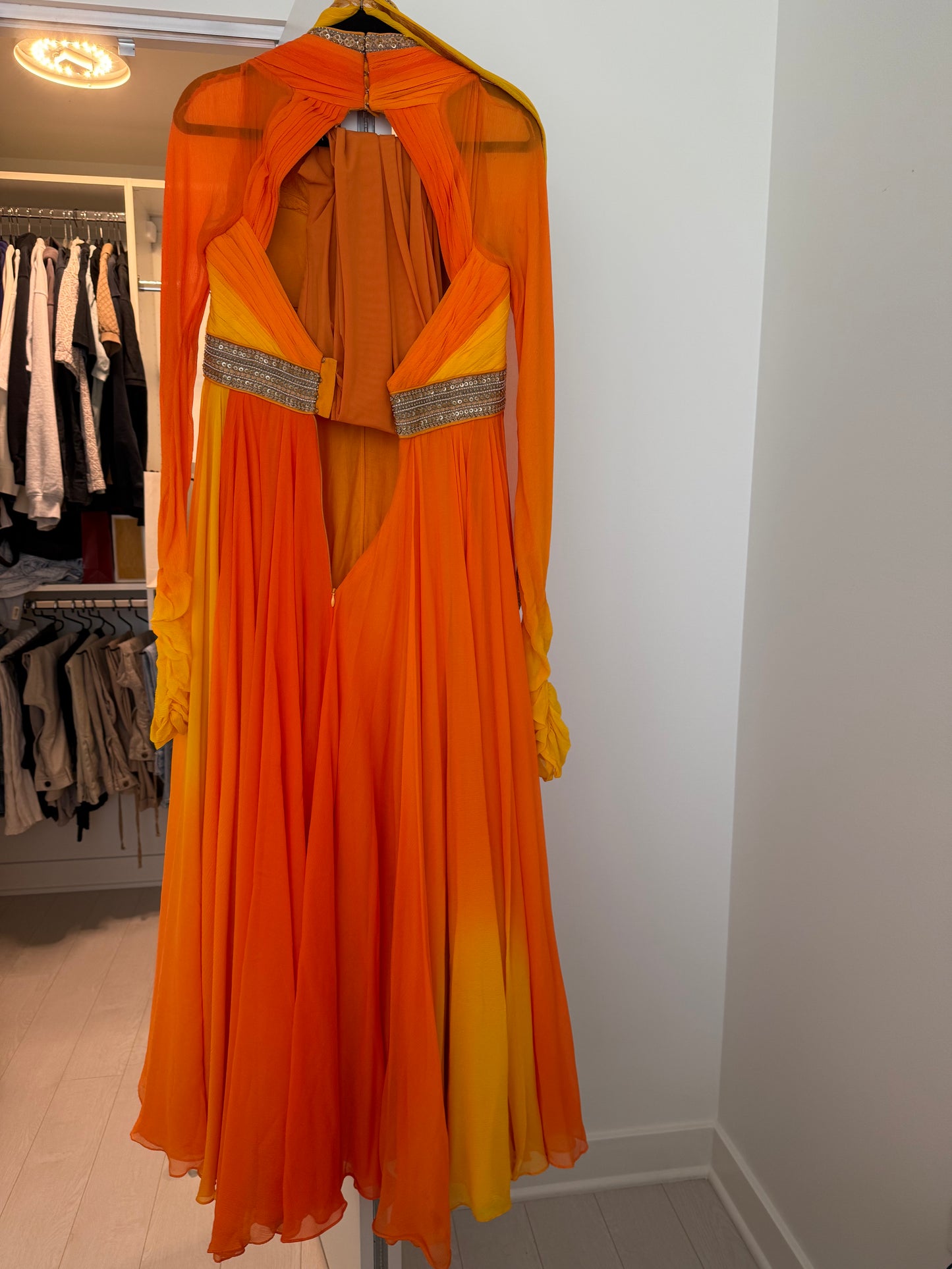 Ombre Tarun Tahiliani Anarkali Churidar