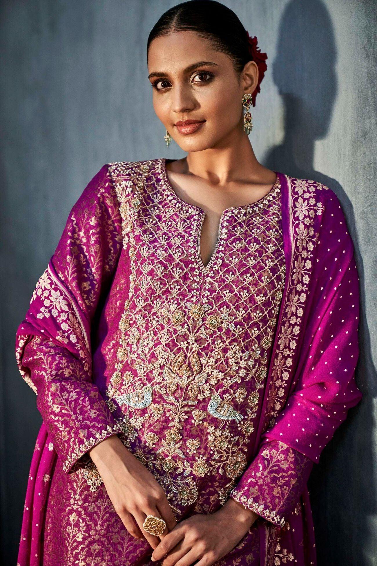 Rent Anit Dongre Hemani Sharara Set - Couture Encore