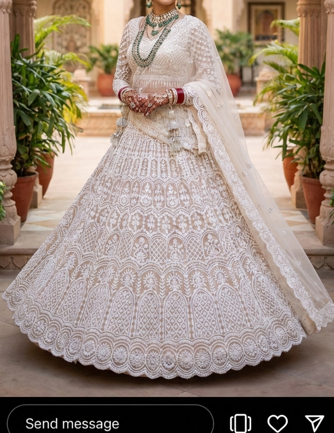 Seema Gujral Nude Lehenga