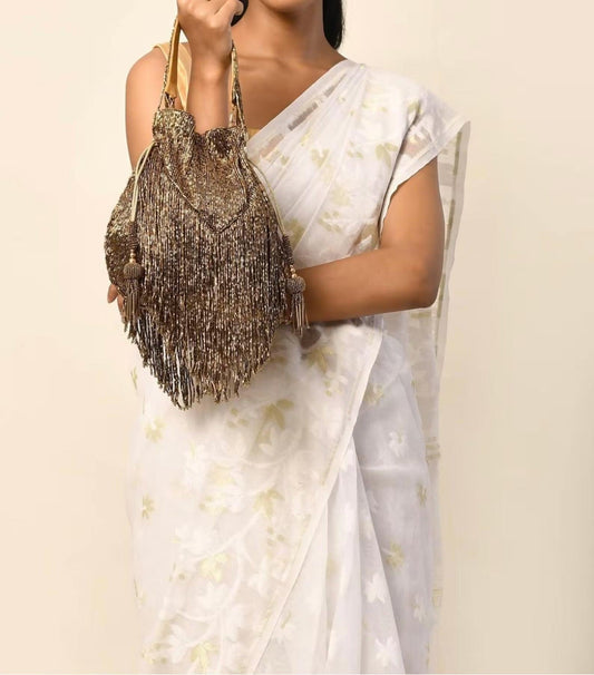 Rent Copper Bridal Potli Bag - Couture Encore
