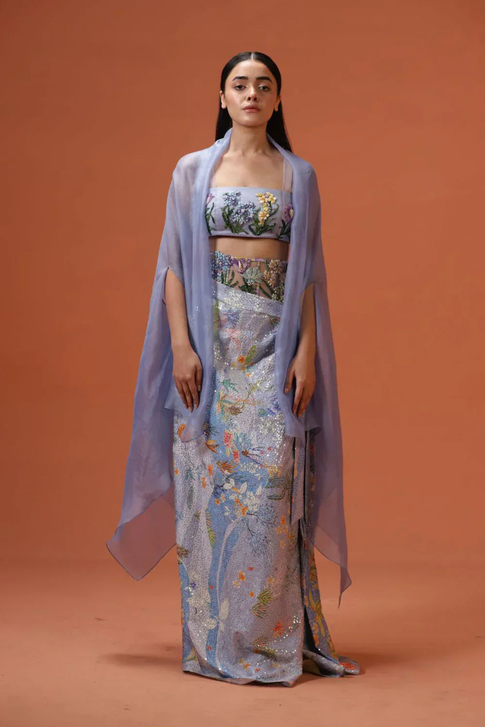 Rent Cher look-corseted belt drape set