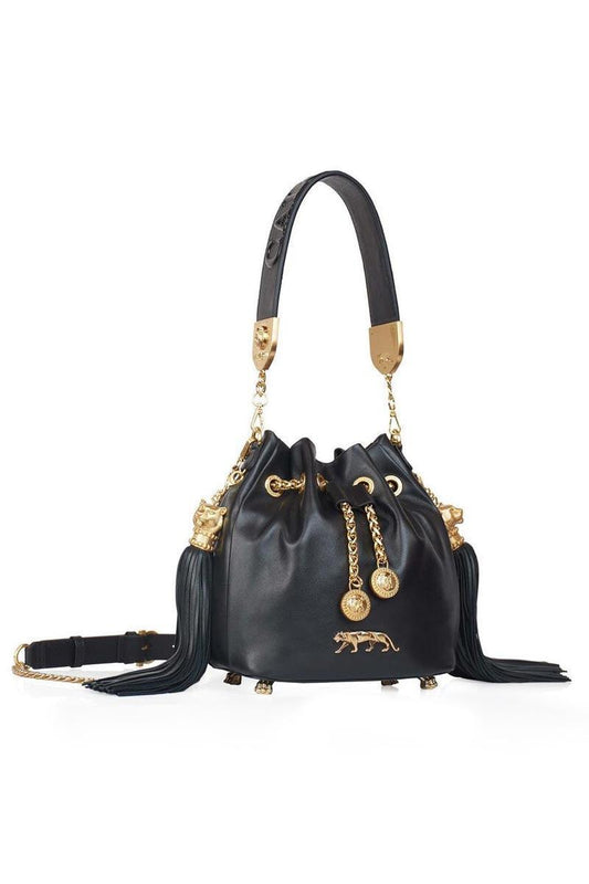 Sabyasachi - Black Nani Bucket Bag - Couture Encore