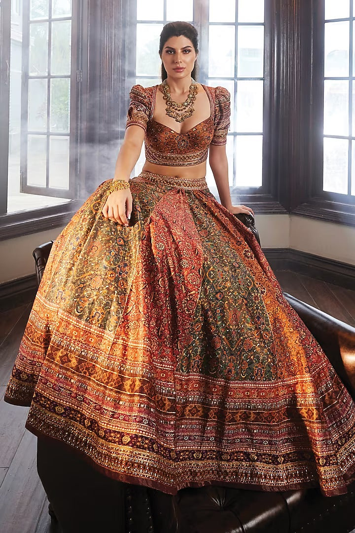 Tarun Tahiliani Bridal Lehenga on Rent