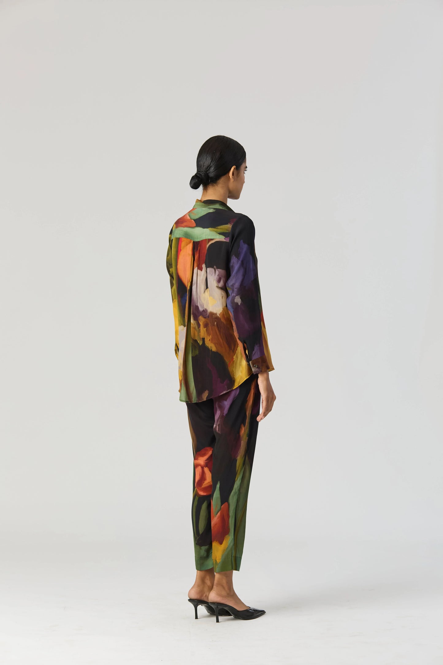 Buy Crepe Black Printed Co-ord Set