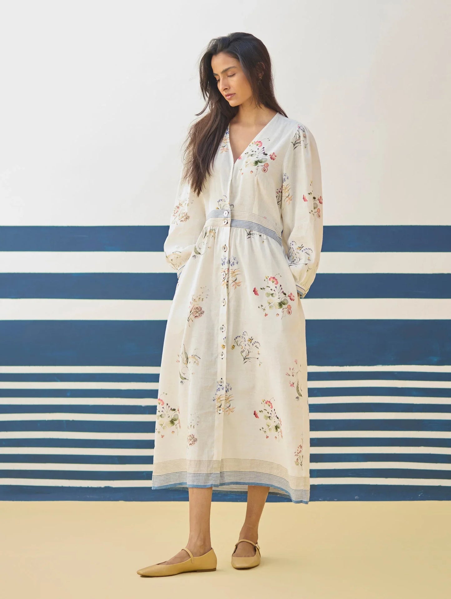 Buy Summer Vacation Floral Print Dress