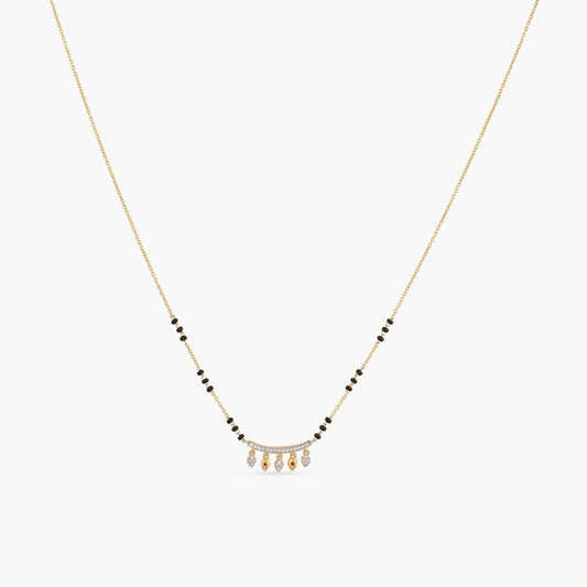 Arka CZ 925 Silver Mangalsutra