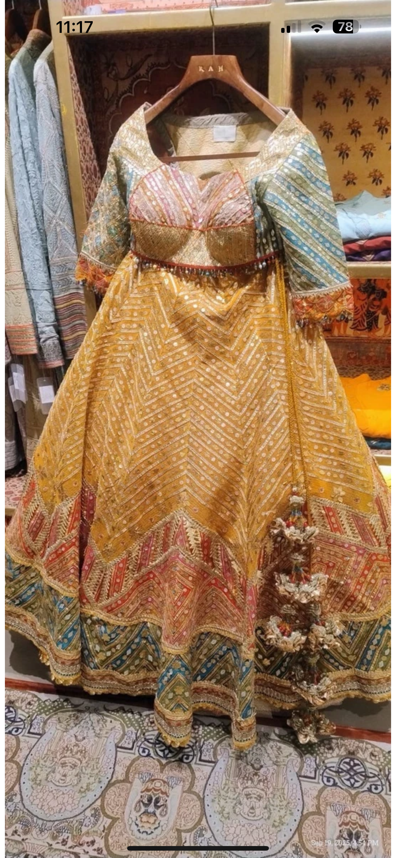 Rimple and Harpreet Bridal Lehenga