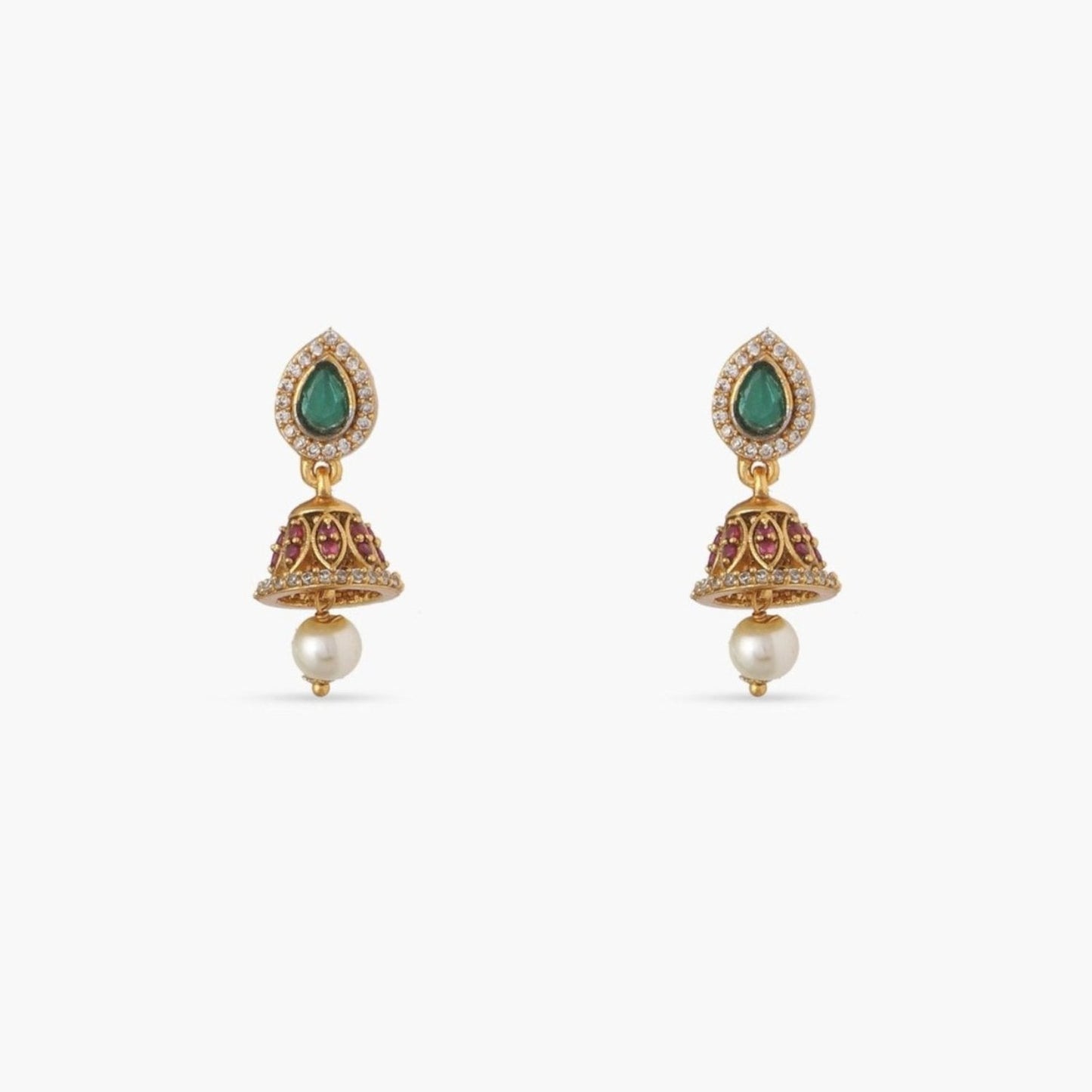 Apri Nakshatra CZ Mini Jhumki