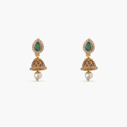 Apri Nakshatra CZ Mini Jhumki