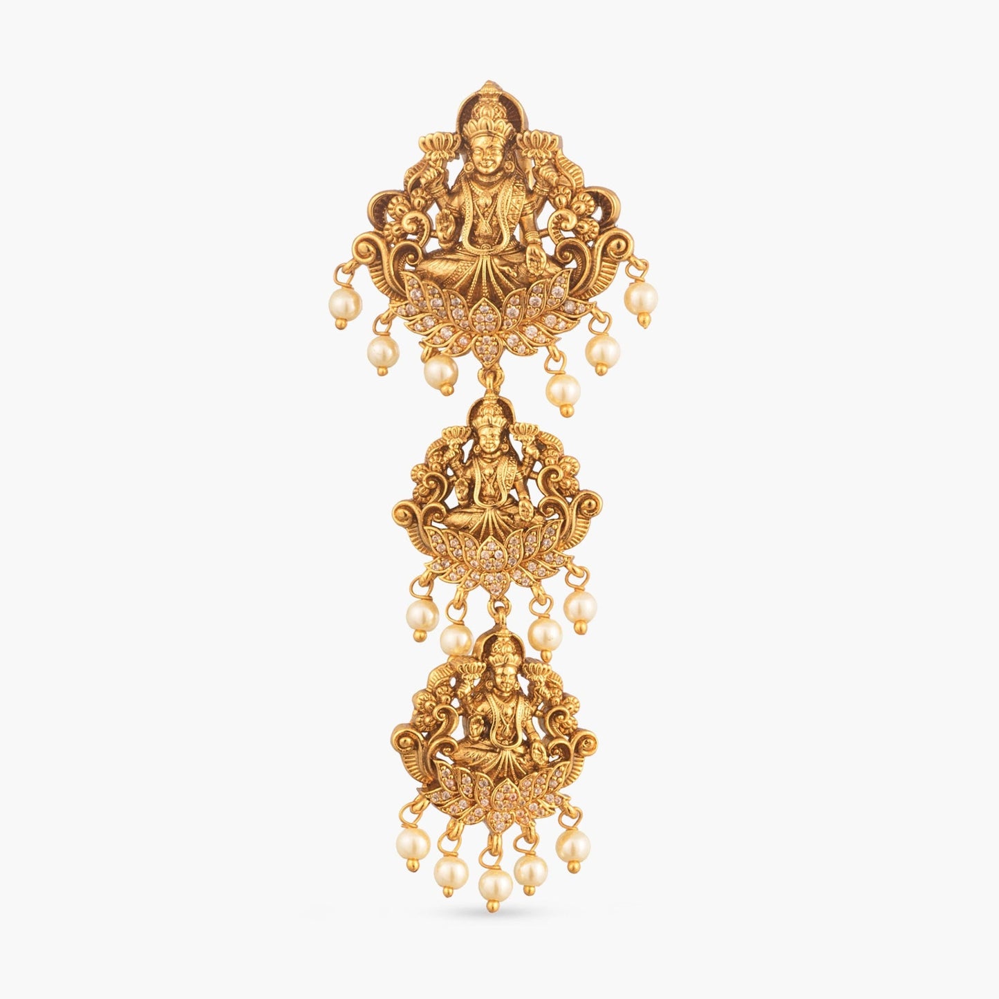 Vedashri Antique Hair Brooch