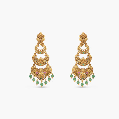Ira Antique Chandbali Earrings