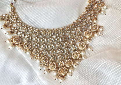 Rent Bridal Polki and Pearl Set - Couture Encore