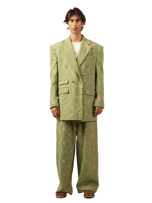 Rent Rastah The Pale Woven Blazer and Trousers - Influencer
