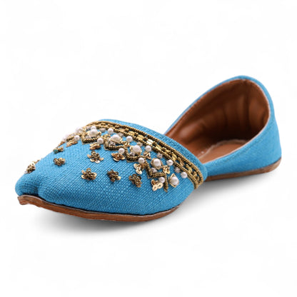 Heer - Blue Jutti
