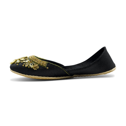 Maharani - Black Jutti