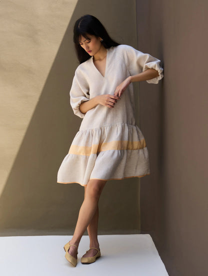 Buy Summer Vacation 100% Linen Dress