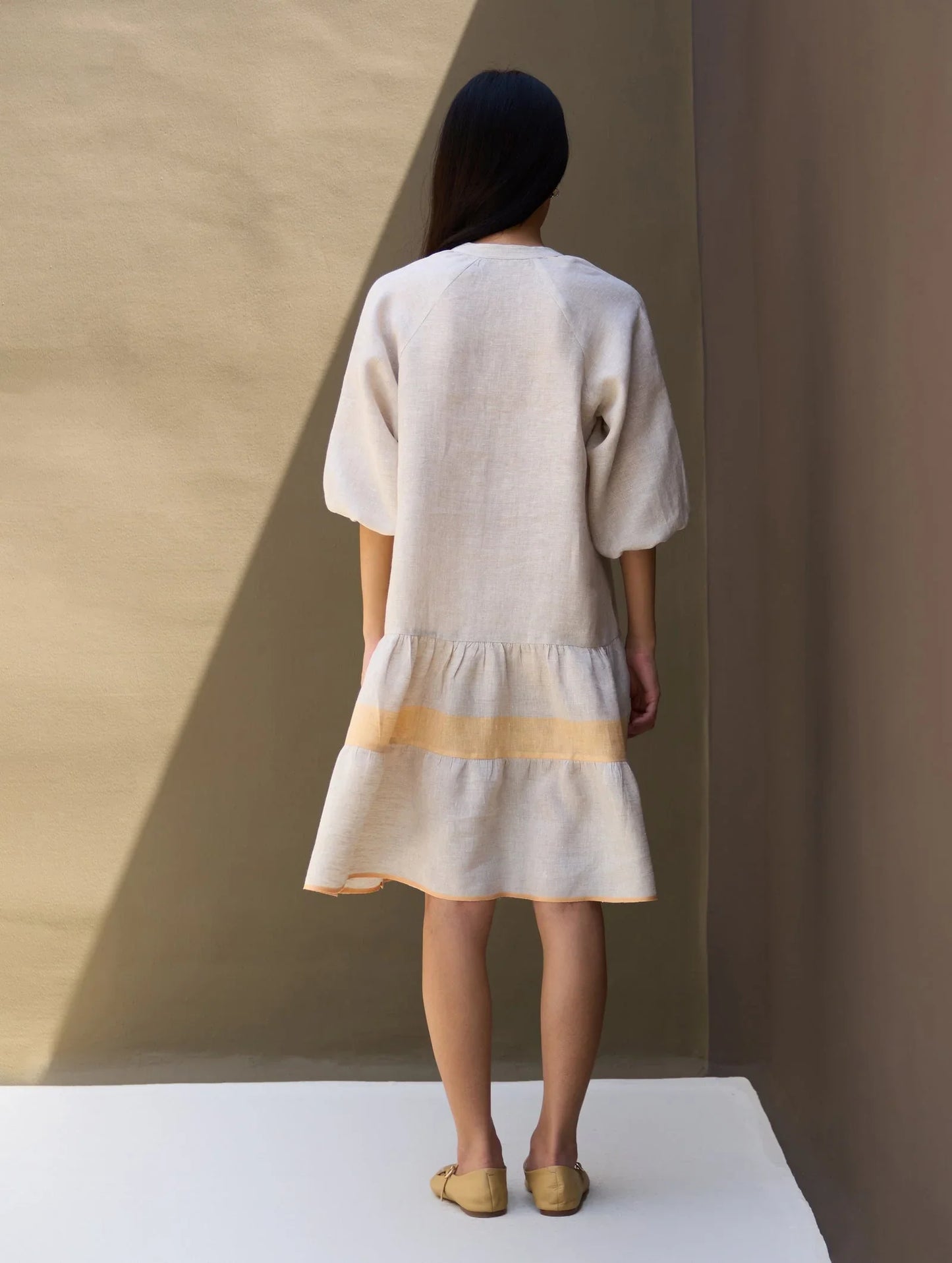 Buy Summer Vacation 100% Linen Dress