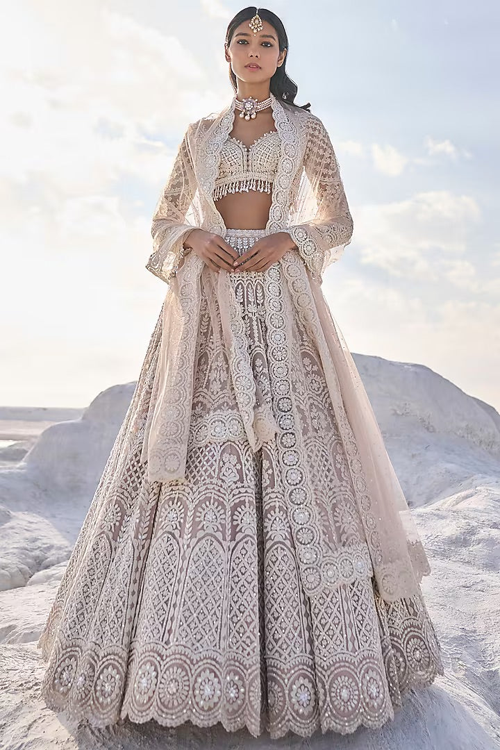 seema-gujral-nude-net-embroidered-lehenga-set