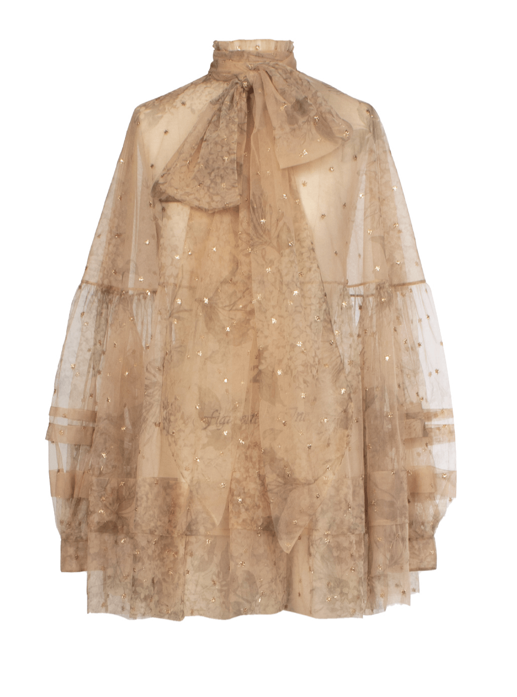 Rent Sabyasachi Embroidered Tulle Oversized Dress - Couture Encore