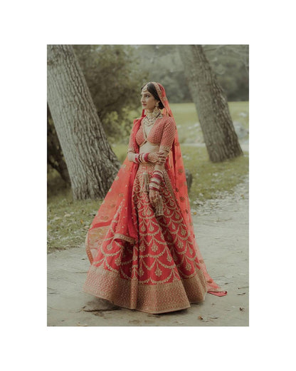 Rent Sabyasachi Bridal Lehenga - Couture Encore