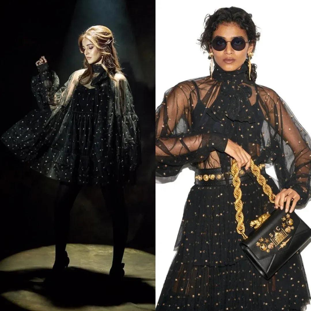 Rent Sabyasachi Embroidered Tulle Oversized Dress - Couture Encore