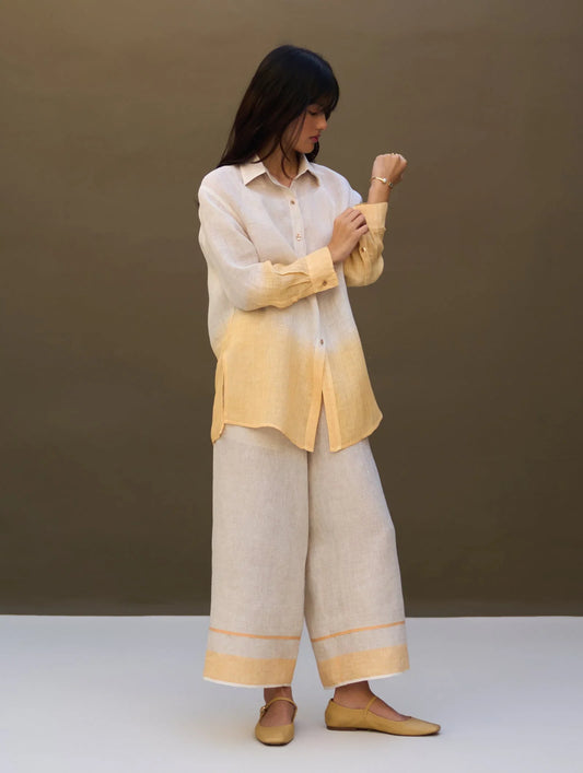 Buy Summer Vacation Linen Co-ord Set