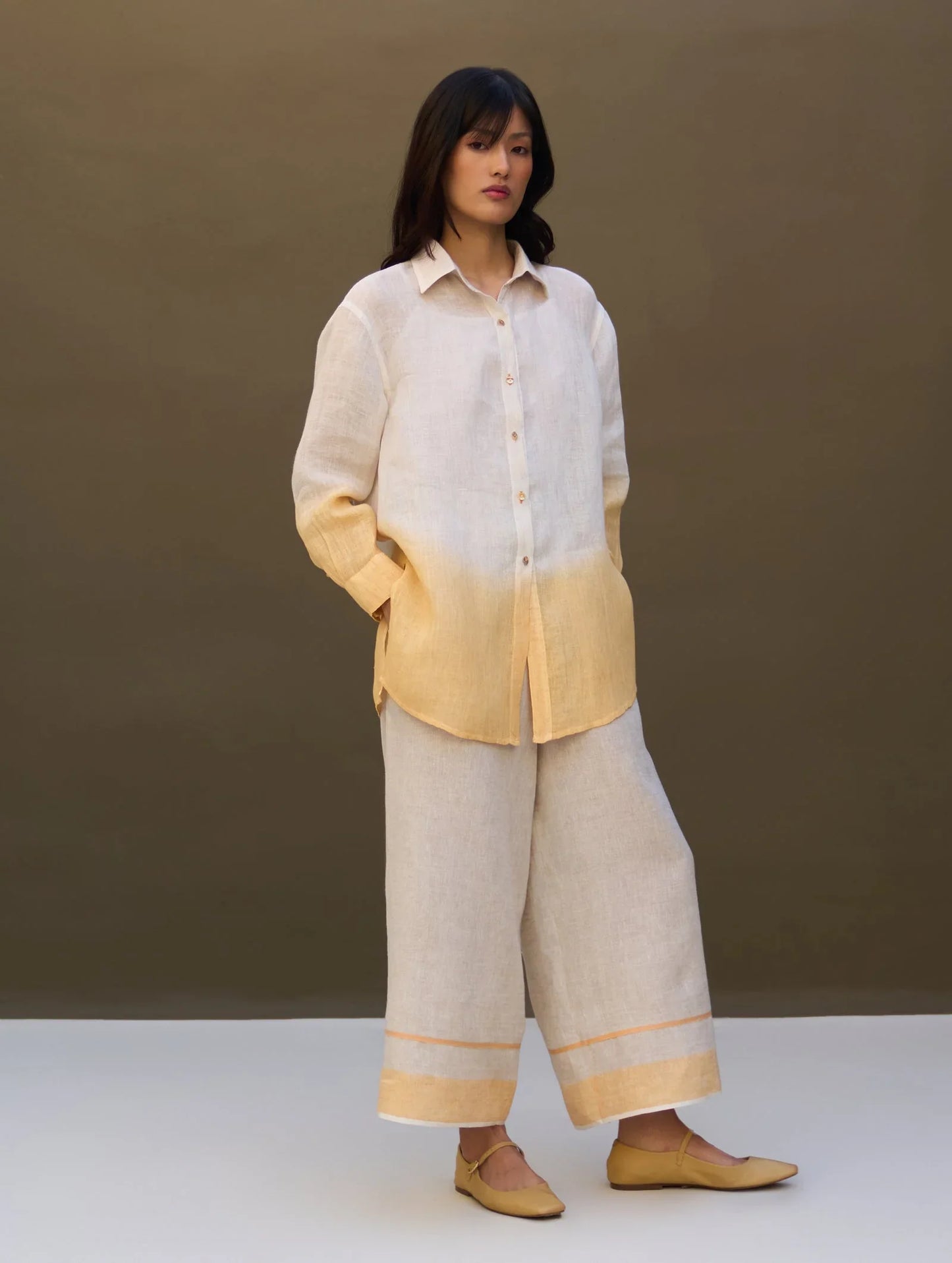 Buy Summer Vacation Linen Co-ord Set
