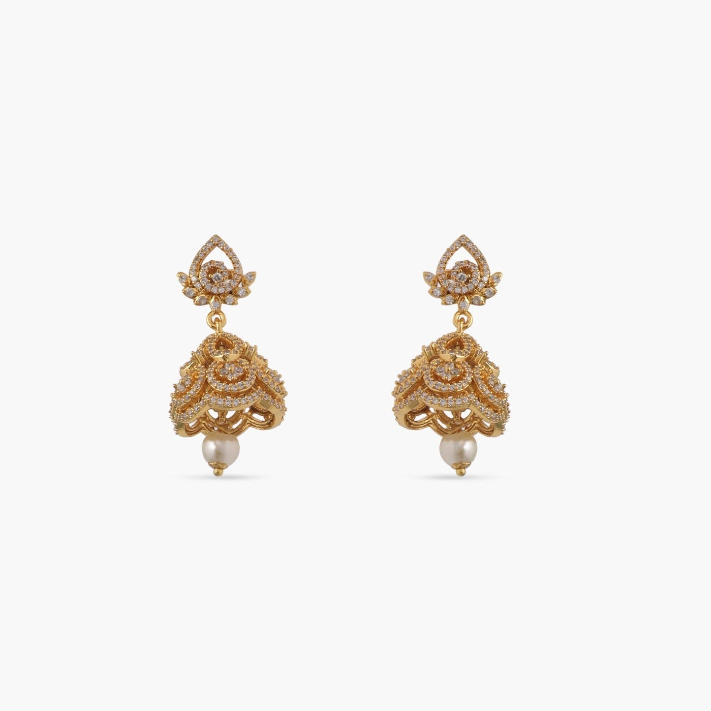 Ryan Nakshatra CZ Jhumkis