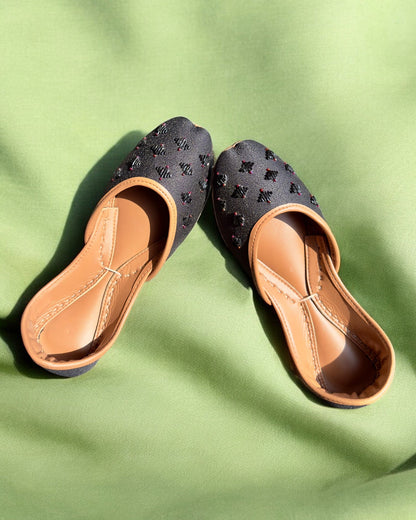 Nawabi - Black Jutti