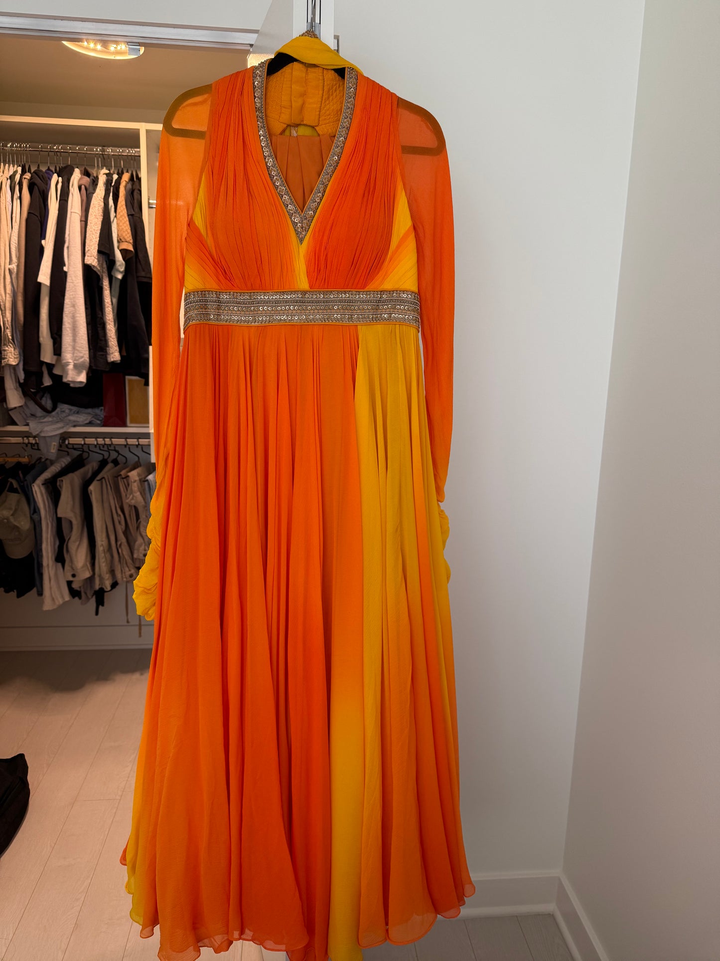 Ombre Tarun Tahiliani Anarkali Churidar