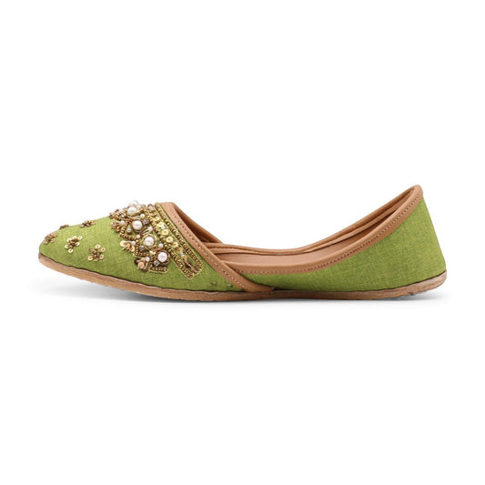 Heer - Green Jutti