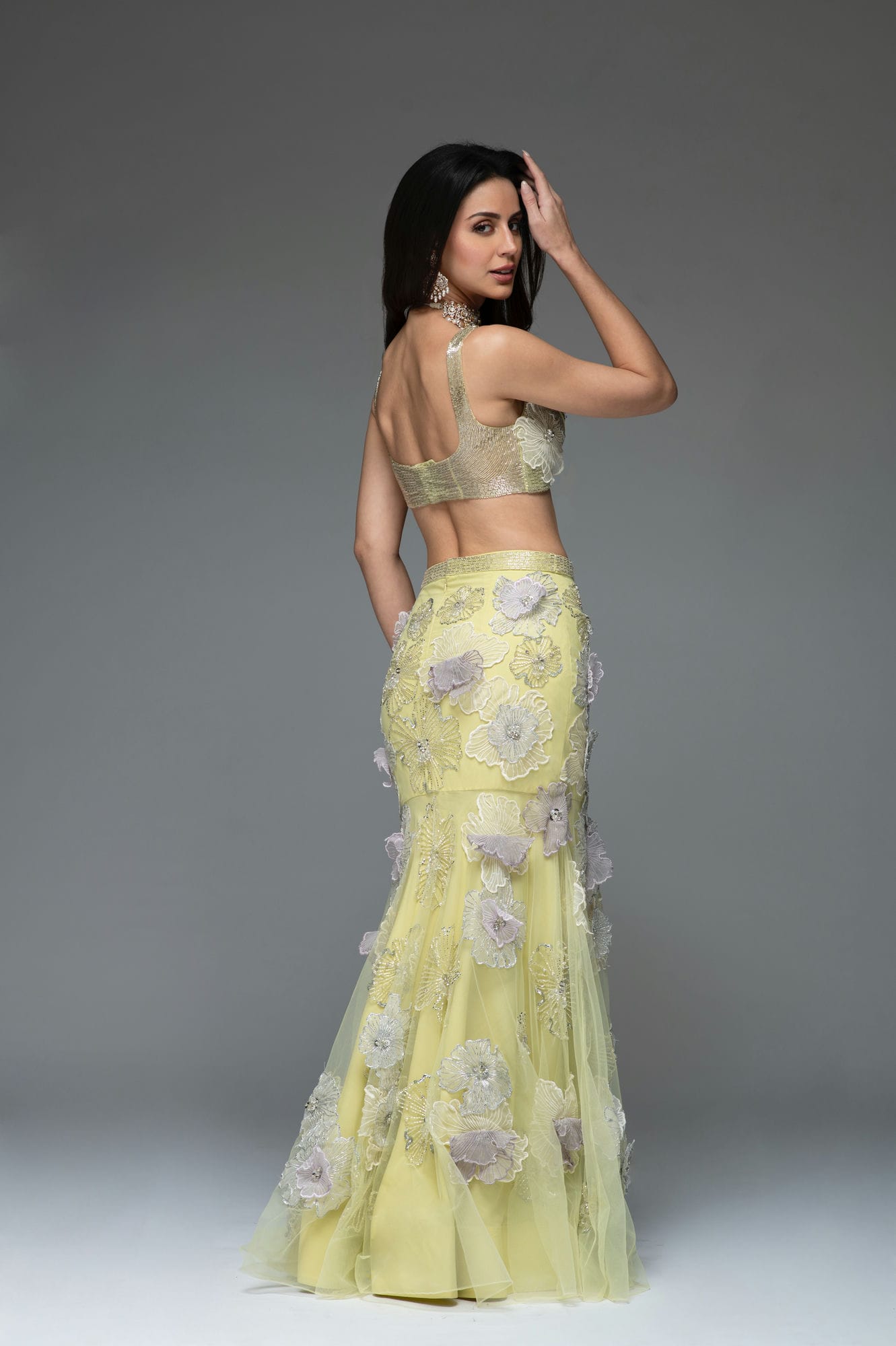Rent Butter Yellow Mermaid Set