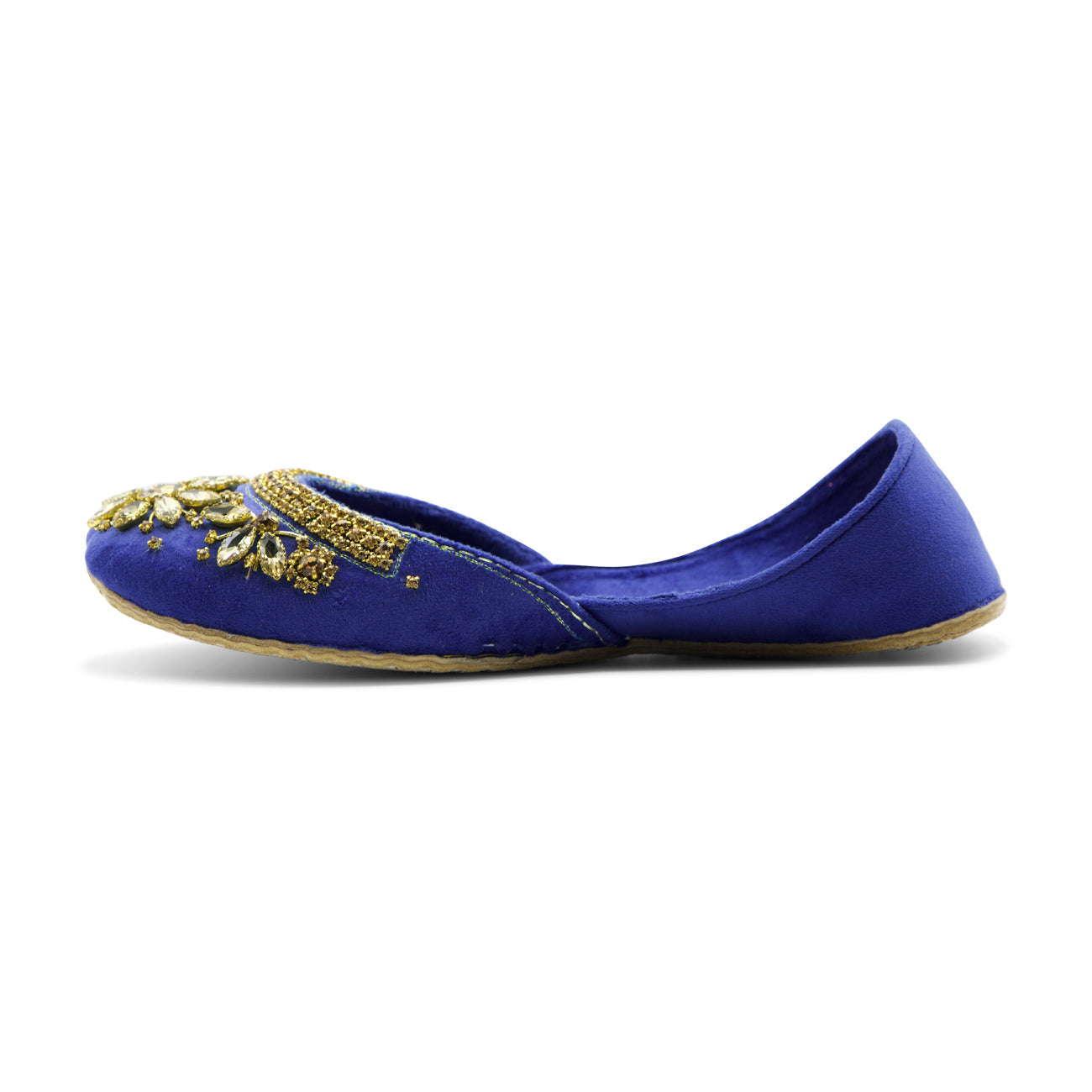 Maharani - Navy Blue Jutti