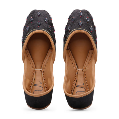 Nawabi - Black Jutti