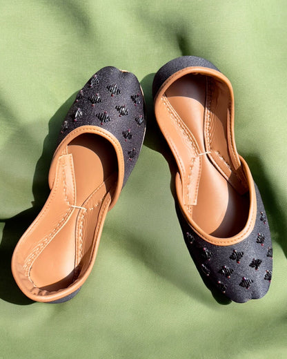 Nawabi - Black Jutti