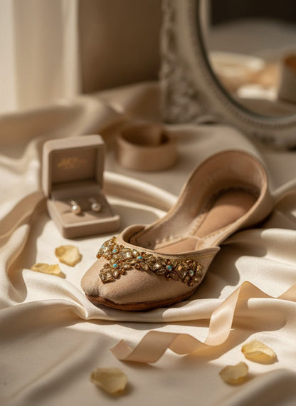 Aarya - Beige Jutti