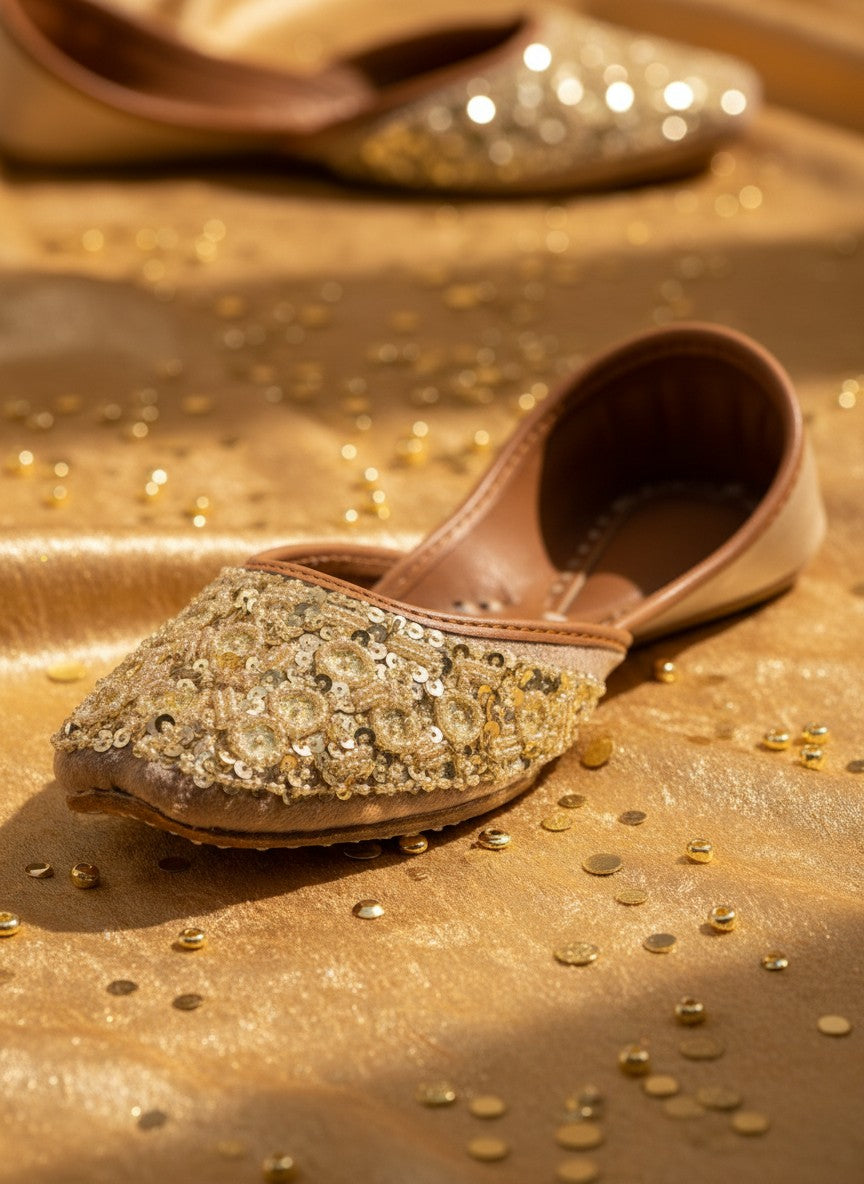Jhalak - Gold Jutti