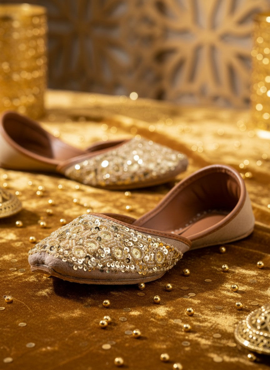 Jhalak - Gold Jutti