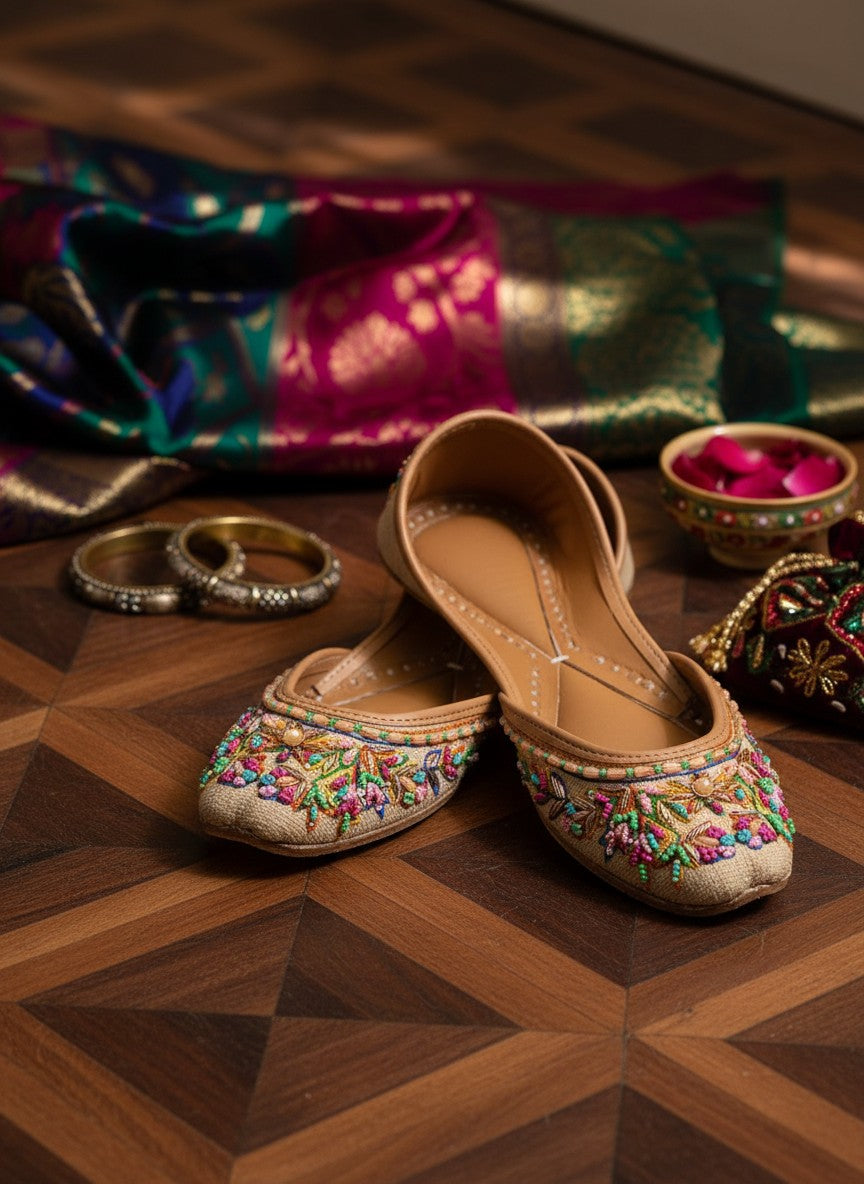 Sartaj - Beige Jutti