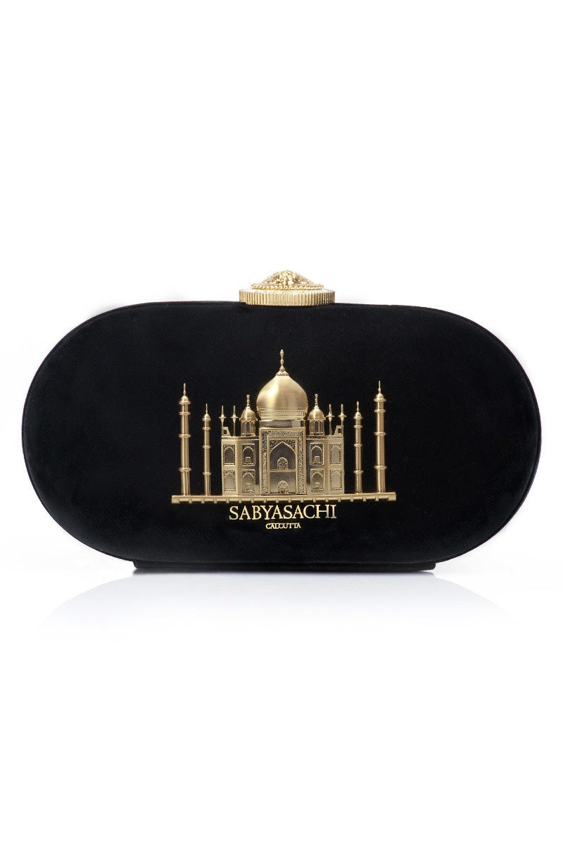 sabyasachi-black-taj-clutch